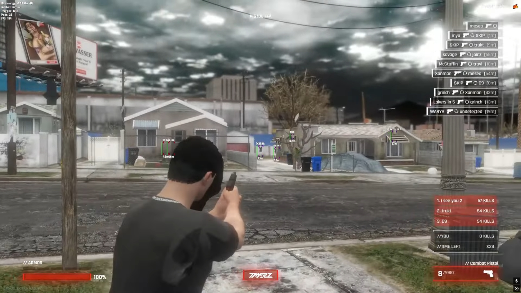 Blurred GTA5 DMA