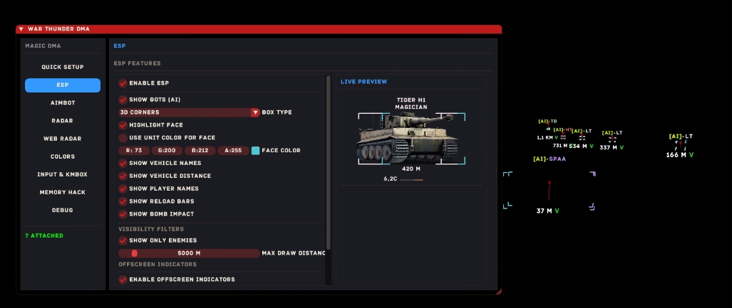 Magic War Tundra DMA 1