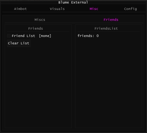 Updated cheat Blume for Rust
