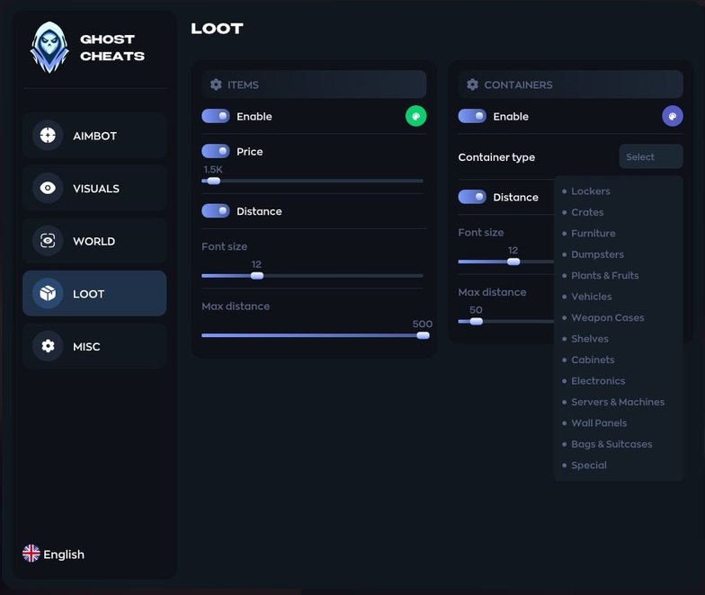 Обновлён чит GHOST для Meccha Chameleon