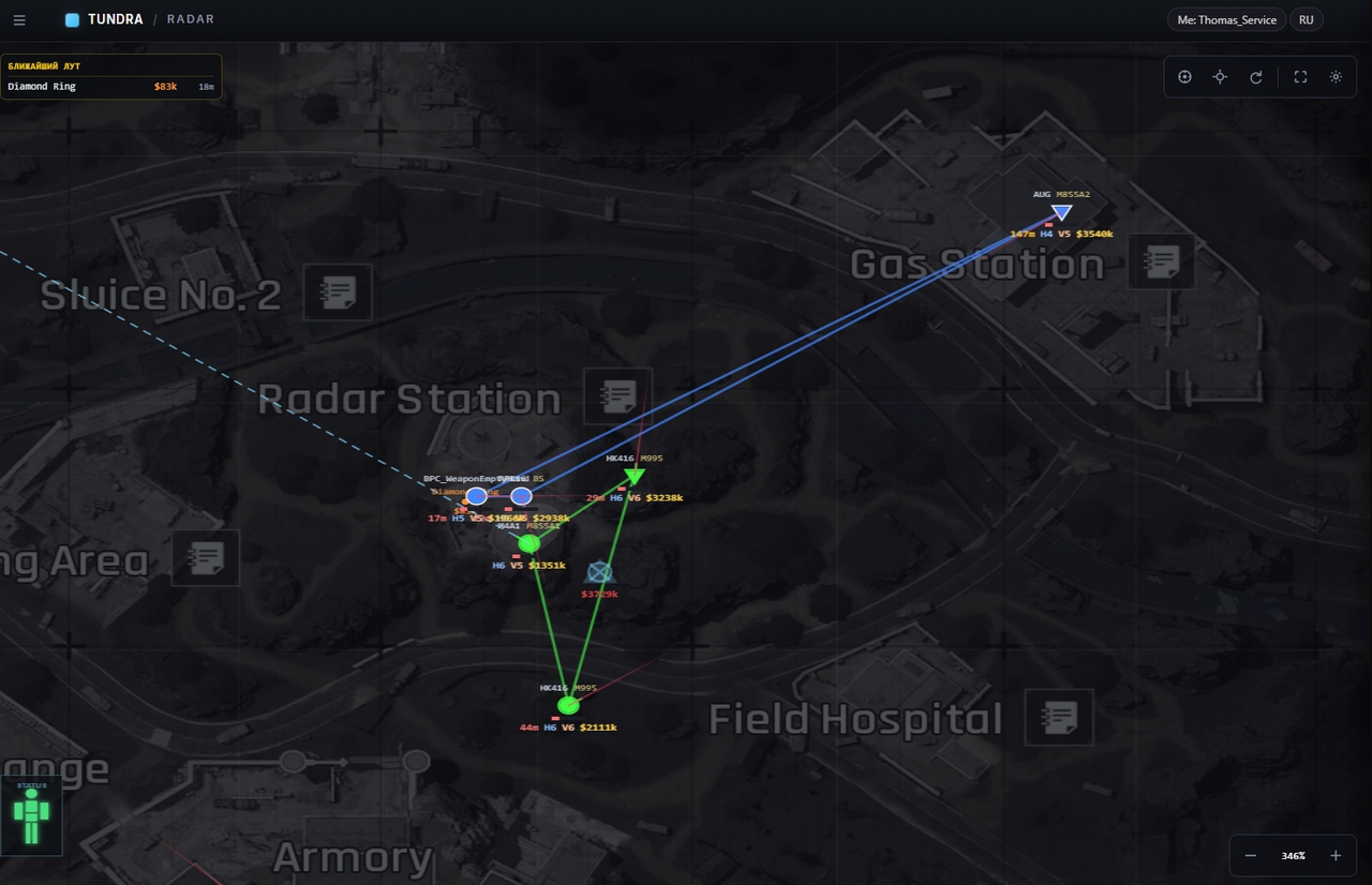 Tundra web radar 7