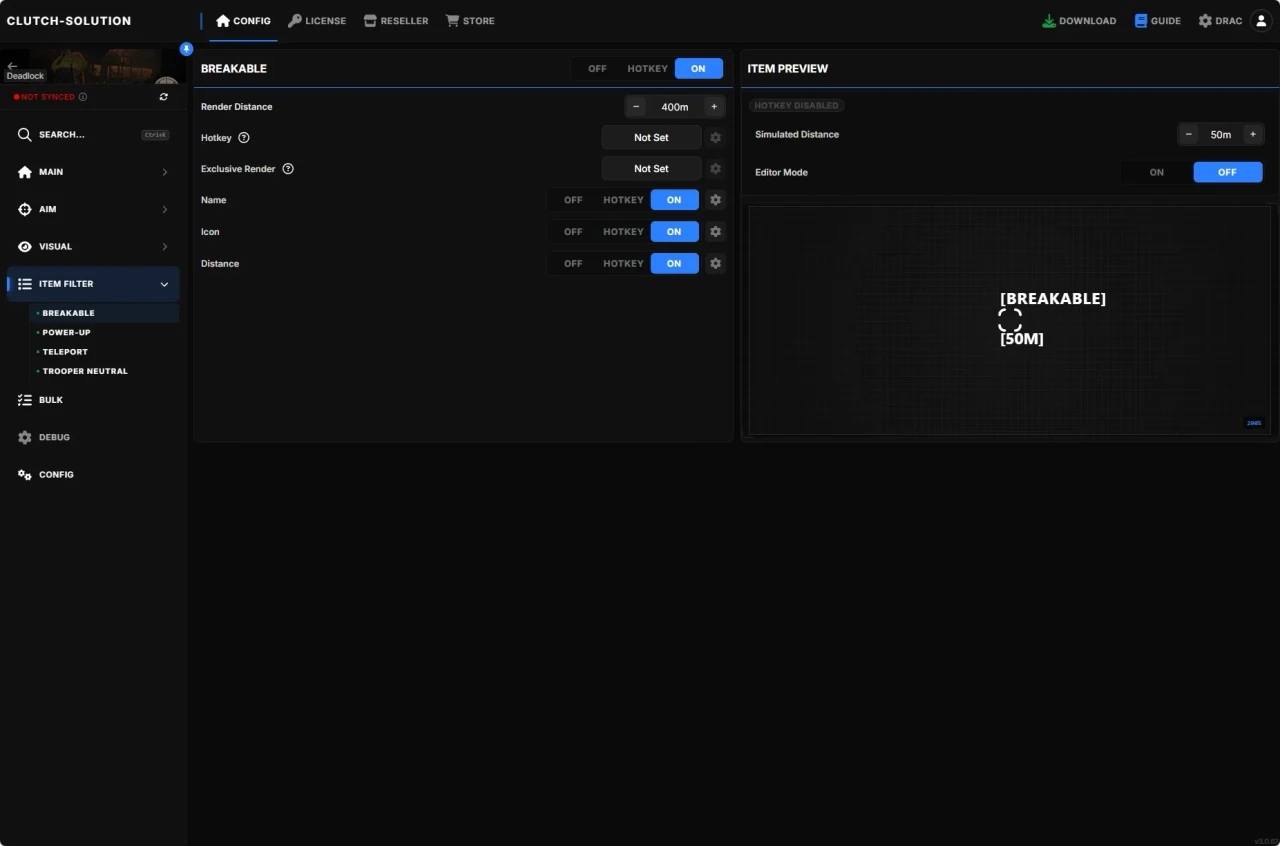 CLUTCH DEADLOCK DMA 6