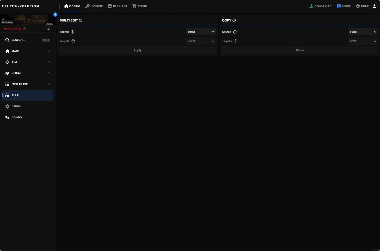 CLUTCH DEADLOCK DMA 7