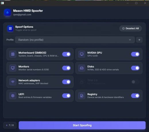 Mason Rust Spoofer 2