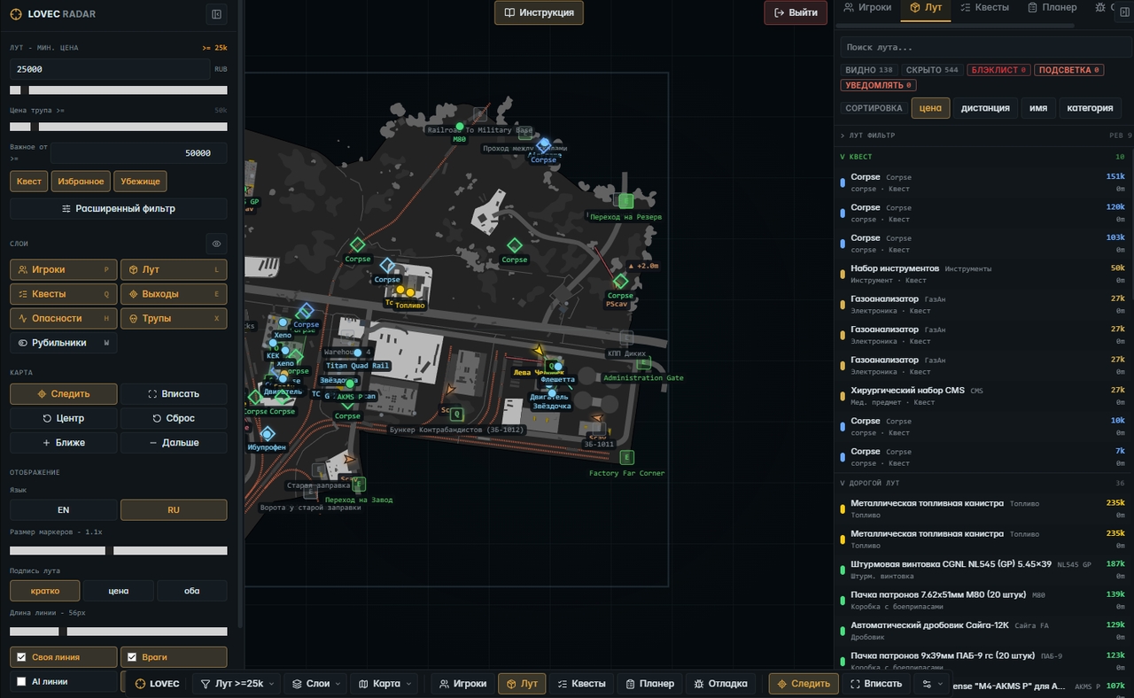 Lovec Radar 6