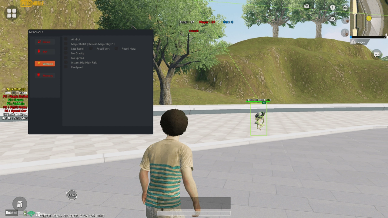 Aimbot Interface